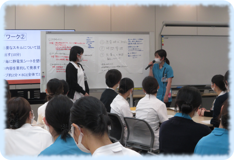 夜勤サポート研修を行いました☆彡