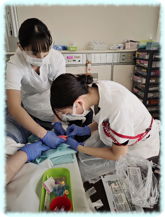 新人看護師の様子～🎵